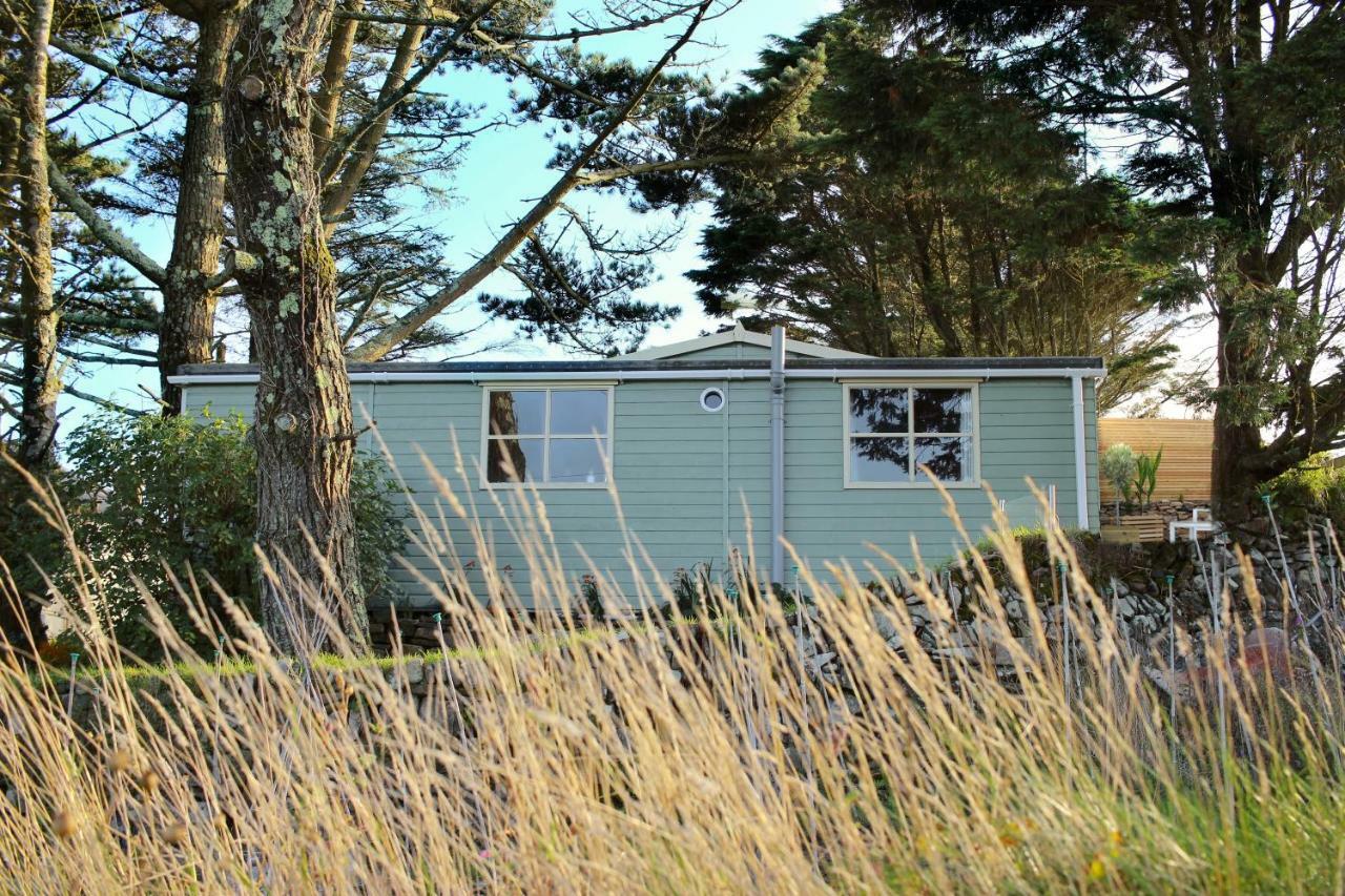 Scandi Cabin On A Hill, With Stunning Panoramic Views Ludgvan Esterno foto